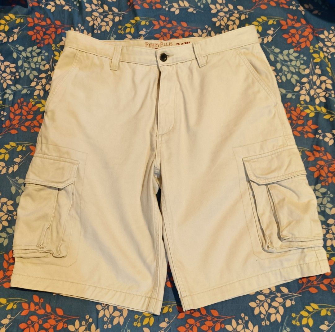 Perry ellis cargo hot sale shorts