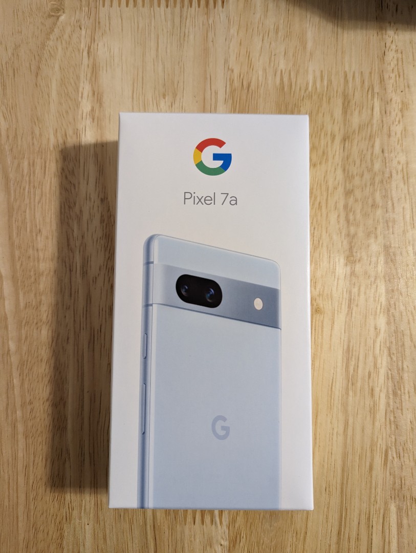 Pixel 7a - 128Gb - Sea Ocean - unopened, 手提電話, 手機, Android