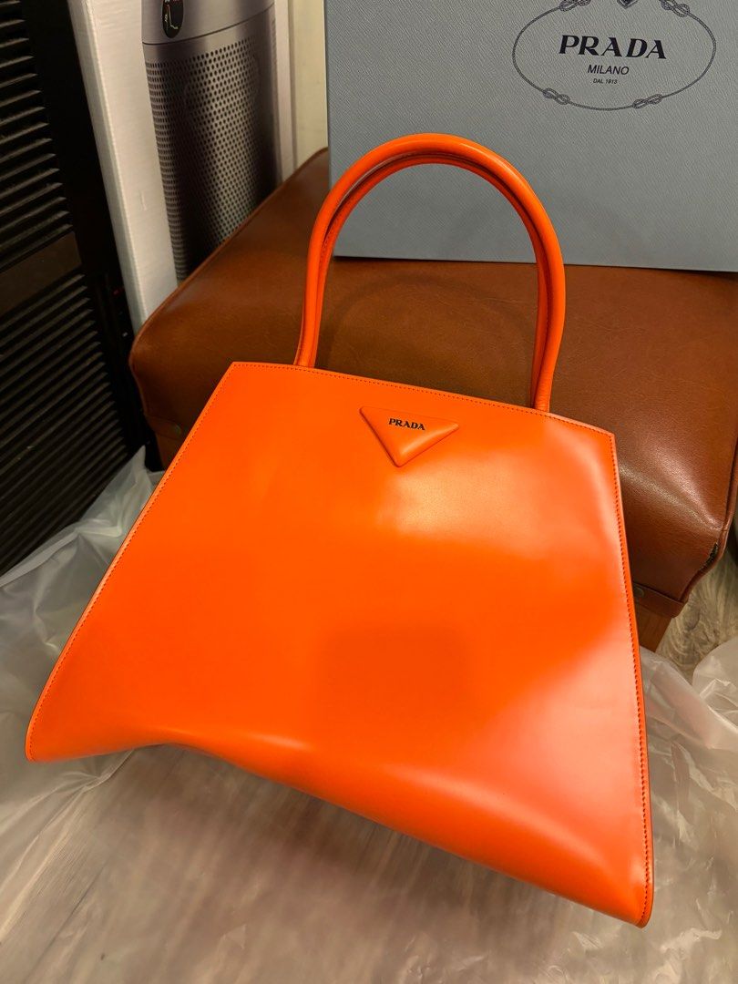 Prada store trapeze bag