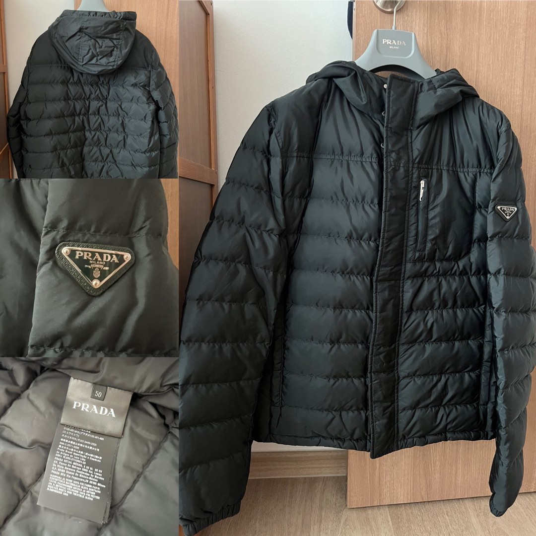 Prada winter coat mens new arrivals