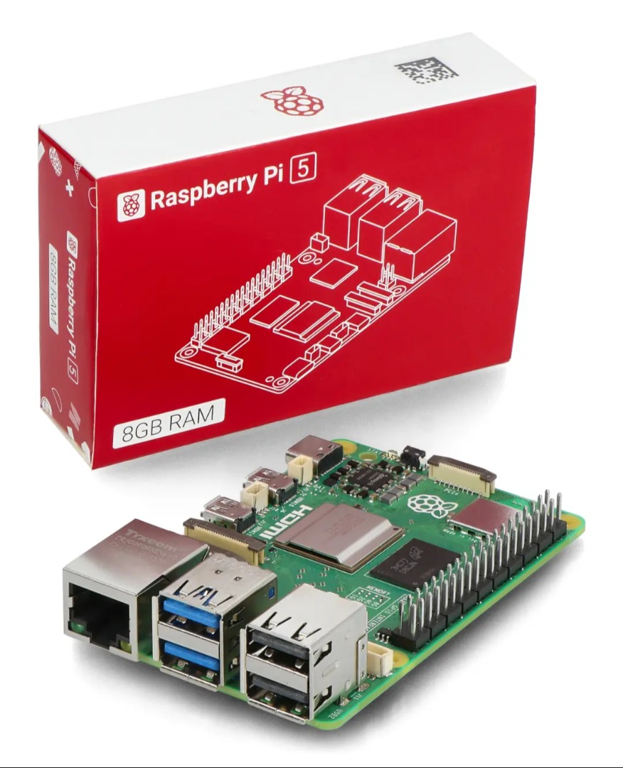 Raspberry Pi 5 Model B – 8GB 開發板| 樹莓派Raspberry Pi 5 Model B