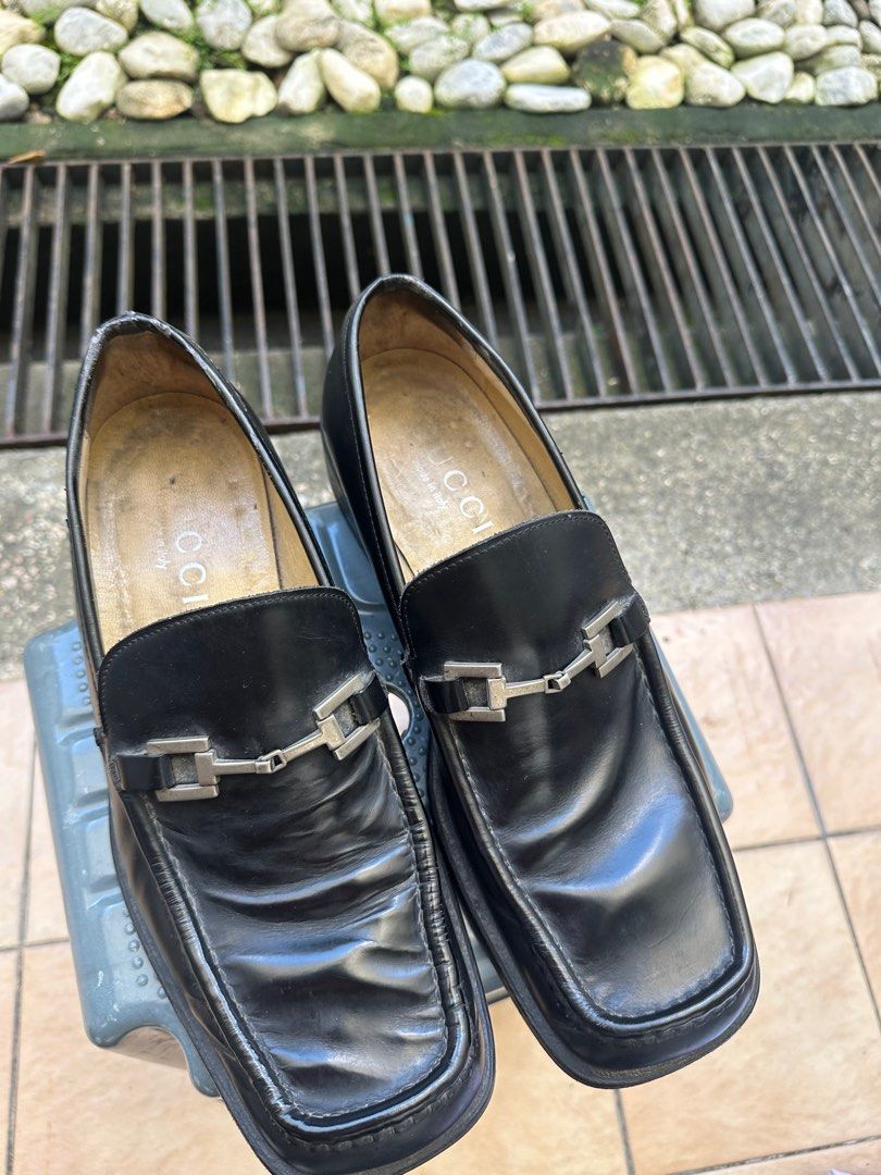 Real Italian Leather Gucci Loafers 110 0232