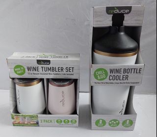 Reduce Wine Cooler with 2 Tumbler Set NewUSA