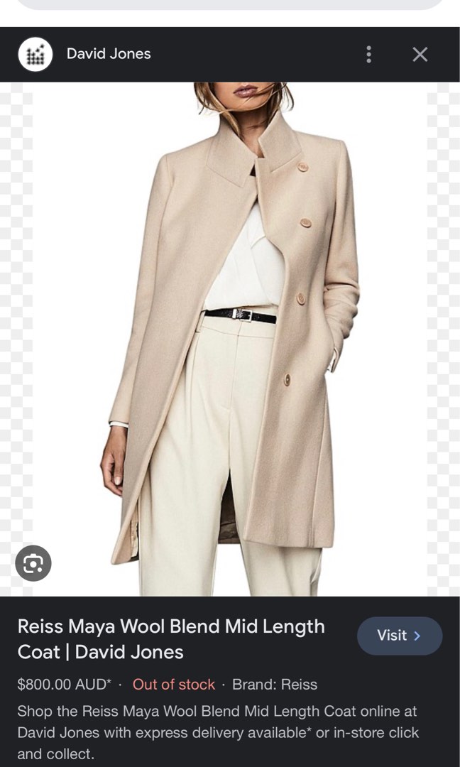 Reiss maya coat 2025