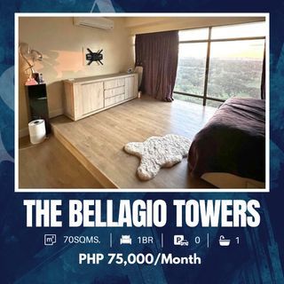 RMSC10-D14| 1BR Loft Unit For Lease in The Bellagio Towers, Tower 3, BGC.