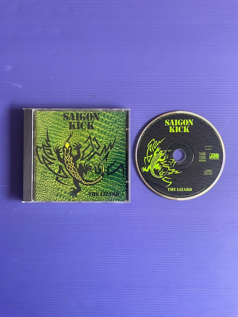 Saigon Kick The Lizard Album CD, Hobbies & Toys, Music & Media, CDs