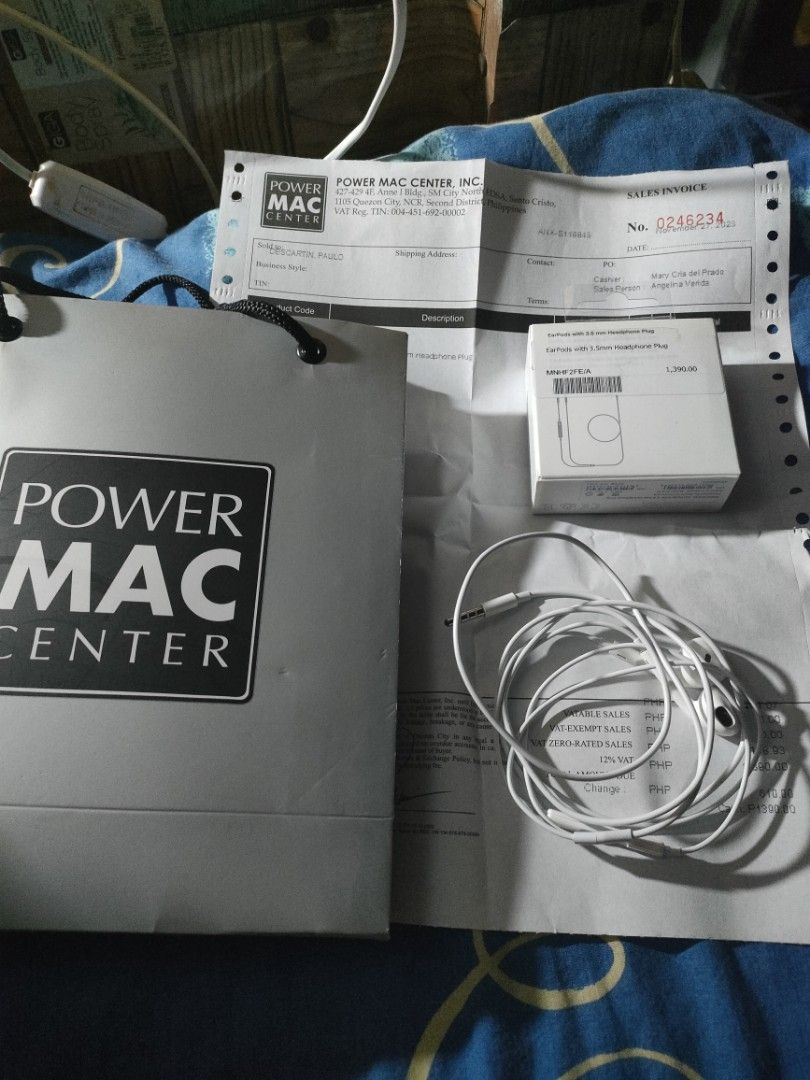 Powermac earpods top