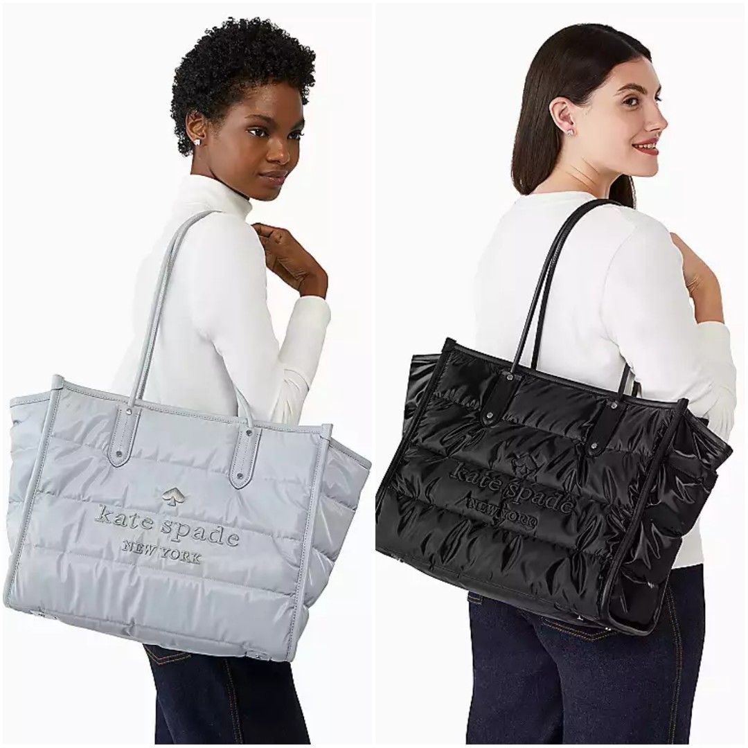 Kate Sp SALES (Ends 30 Nov Noon) Kate Spade Ella Puffy Extra Large Tote Brushed ...