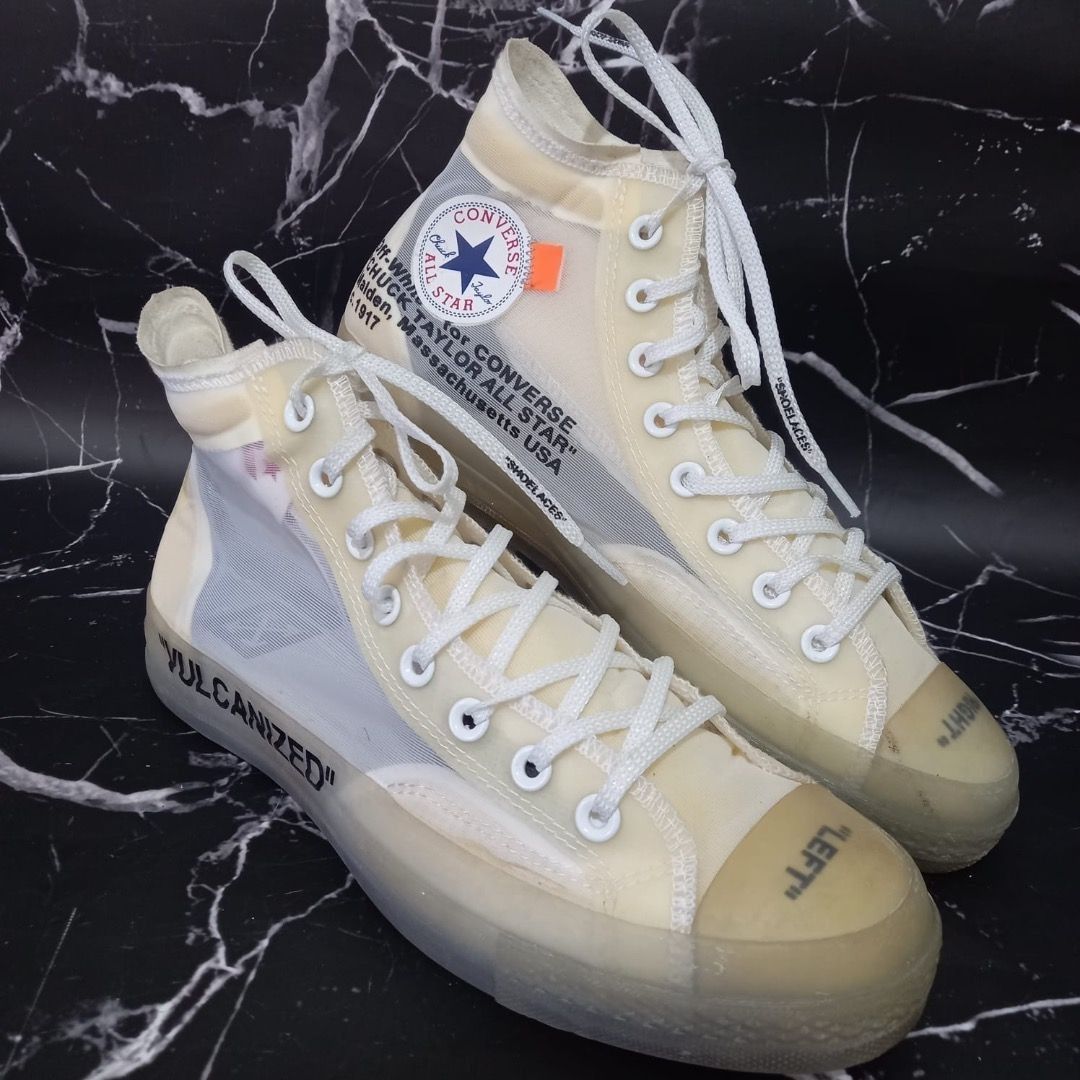 Converse off white size sale 3