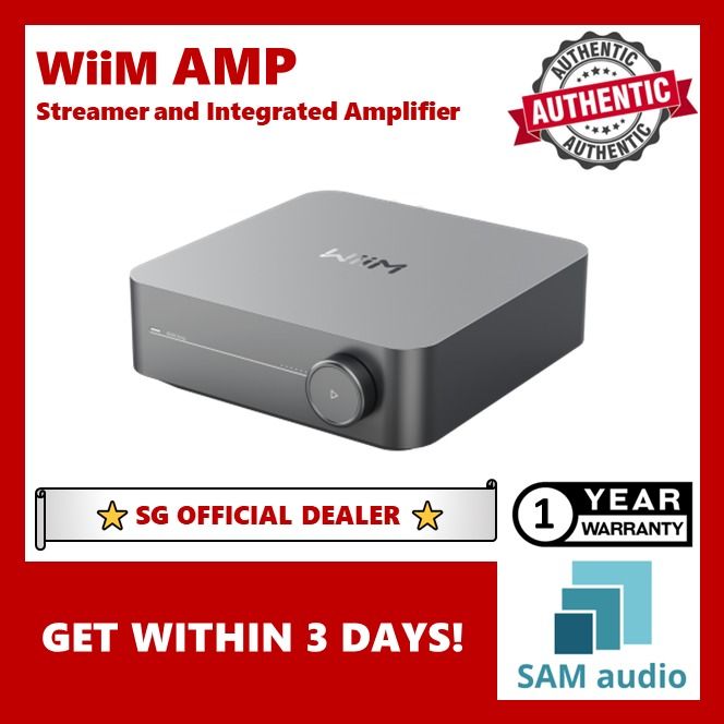 WiiM Amp streaming amplifier - Alpha Audio