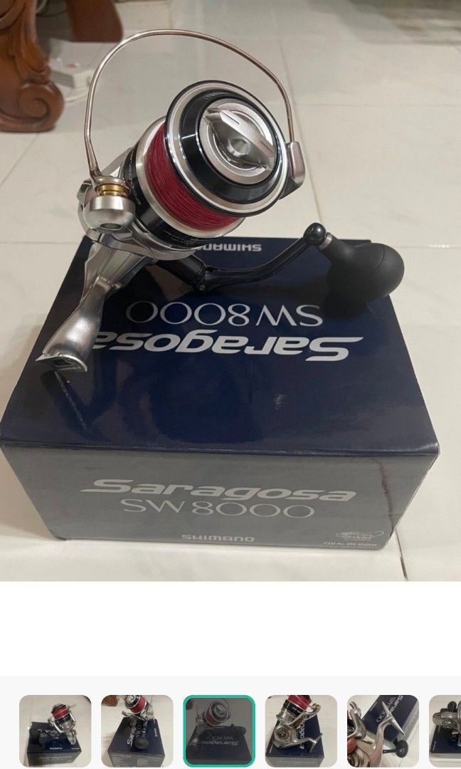 Shimano saragosa sw 8000, Sports Equipment, Fishing on Carousell