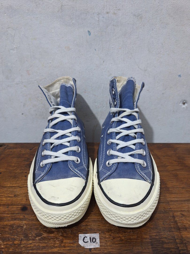 Size 41 converse 70s high blue second original Fesyen Pria
