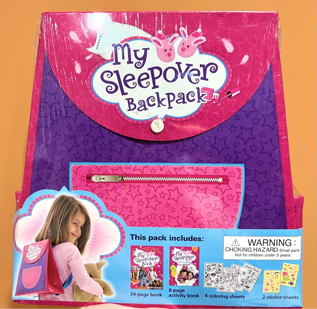 Sleepover BackPack, Hobbies & Toys, Travel, Travel Essentials