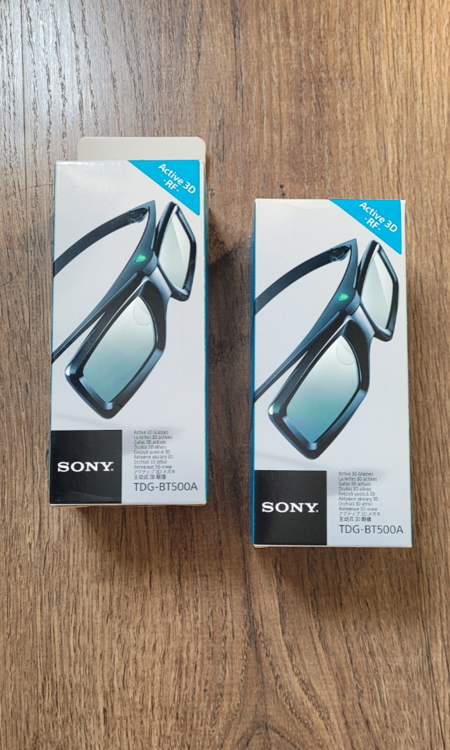 SONY 3D Glasses (TDG-BT500A), 家庭電器, 電視& 其他娛樂, 電視組件及