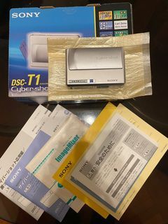 Sony dsc-t1 cyber-shot digital camera 數碼相機  ( ♻️ 以物易物 / swap / exchange )