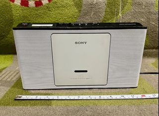 Sony radio cd with aux input 220v complete radio stations