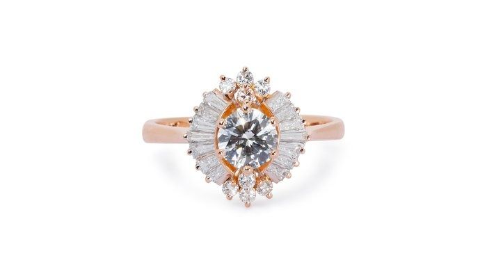 Marquise diamond ring hot sale rose gold