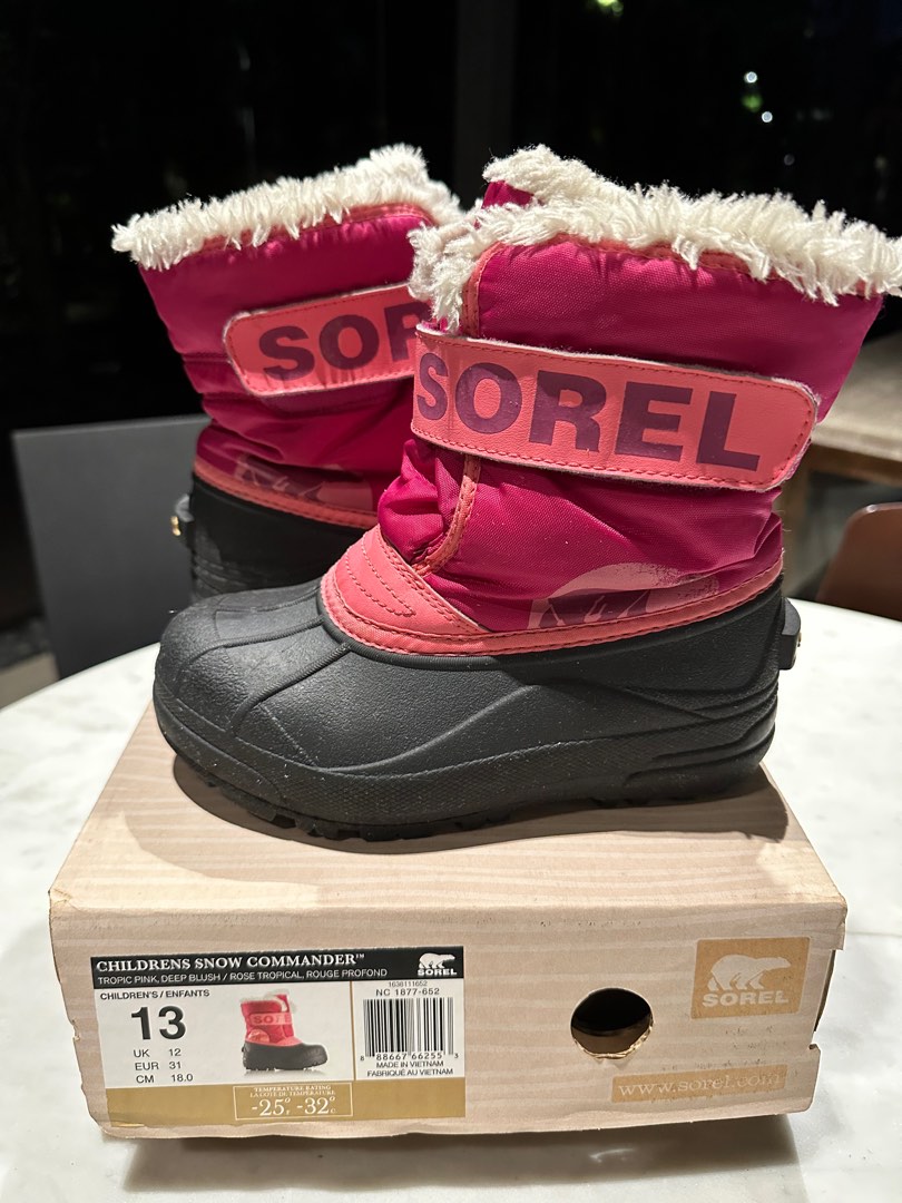 Girls sorel clearance winter boots