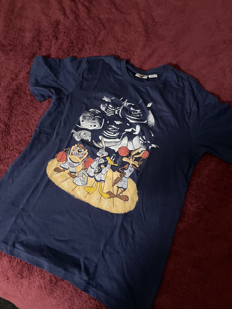 Space Jam Looney Tunes Original Licensed Tshirt, Men's Fashion, Tops