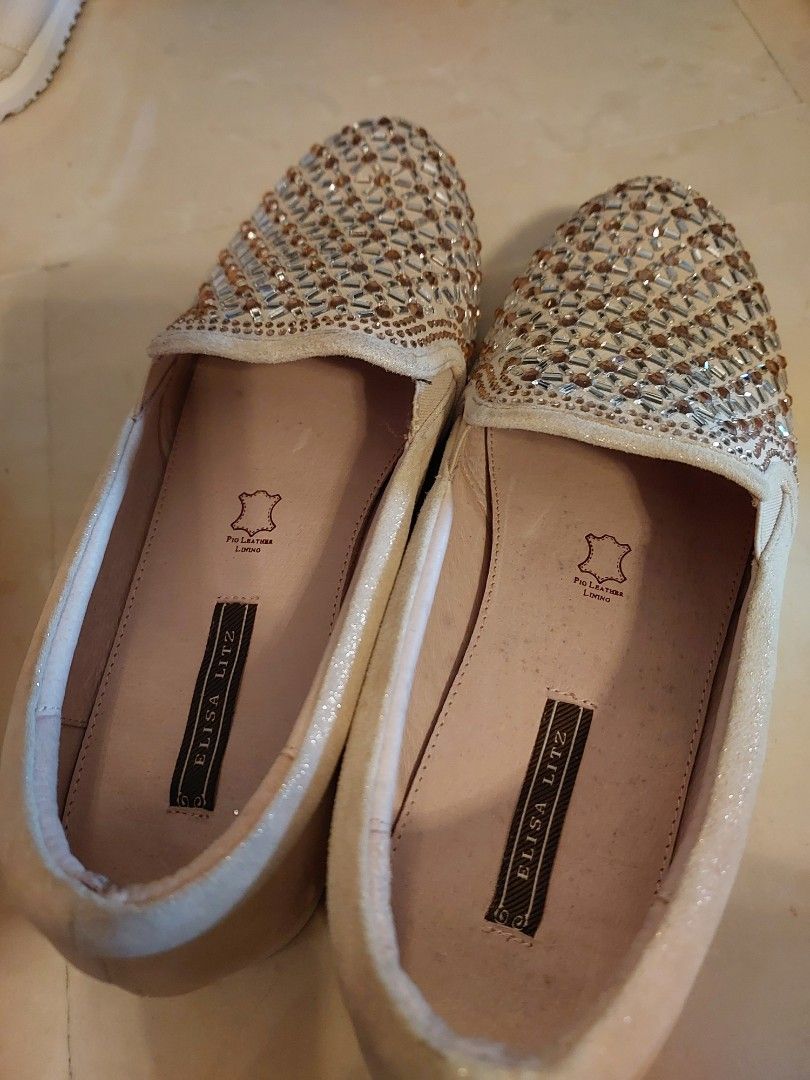 Champagne loafers discount