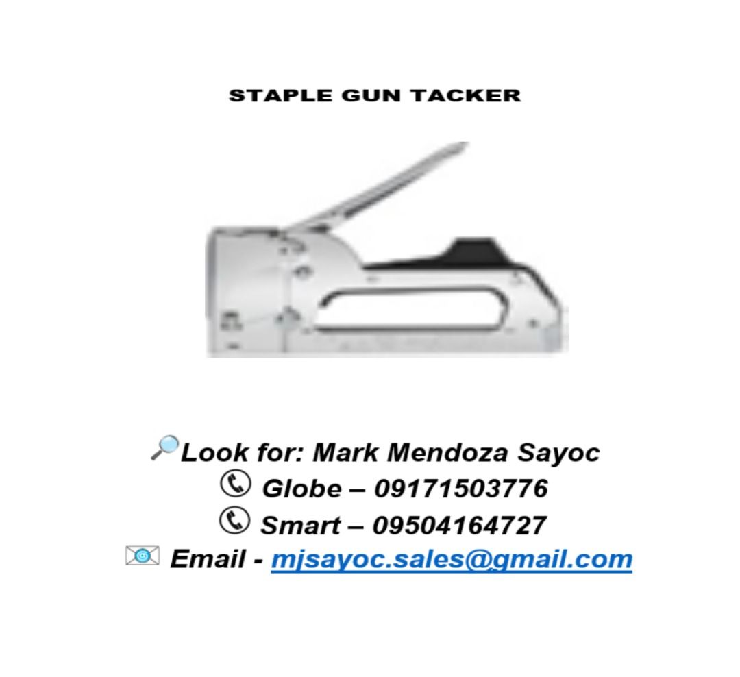 STAPLE GUN TACKER T30, Commercial & Industrial, Construction Tools