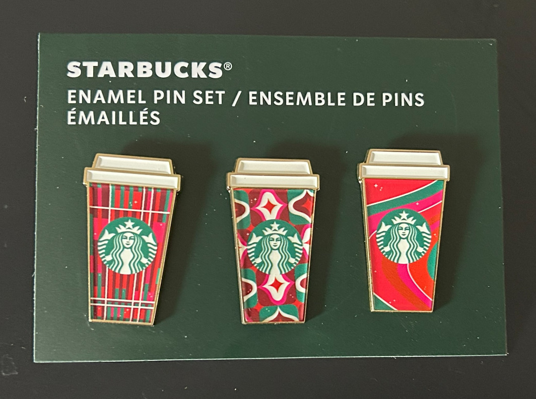 Starbucks Enamel Pins, Hobbies & Toys, Memorabilia & Collectibles, Fan