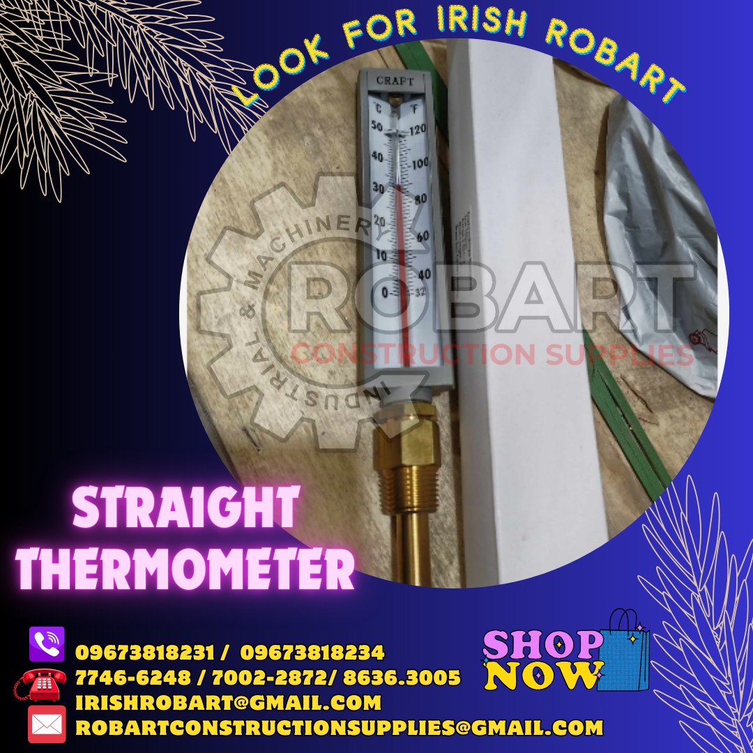 straight thermometer, Commercial & Industrial, Construction Tools ...