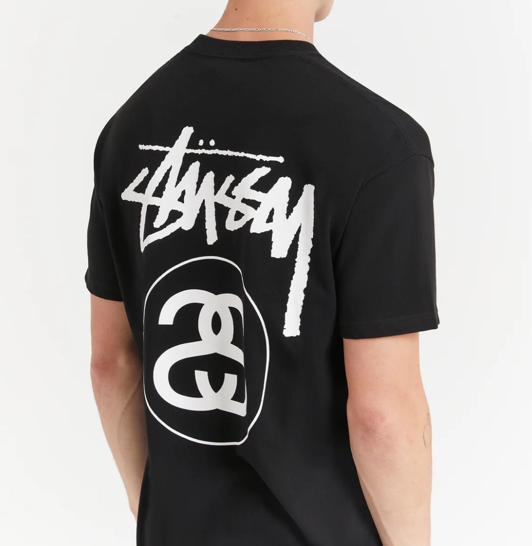 Stussy logo tee discount