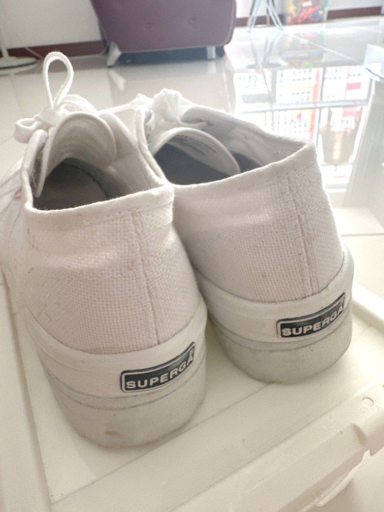 White platform sneakers best sale size 11