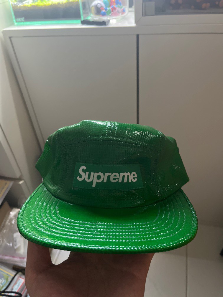 Supreme Green Cap Men s Fashion Watches Accessories Caps