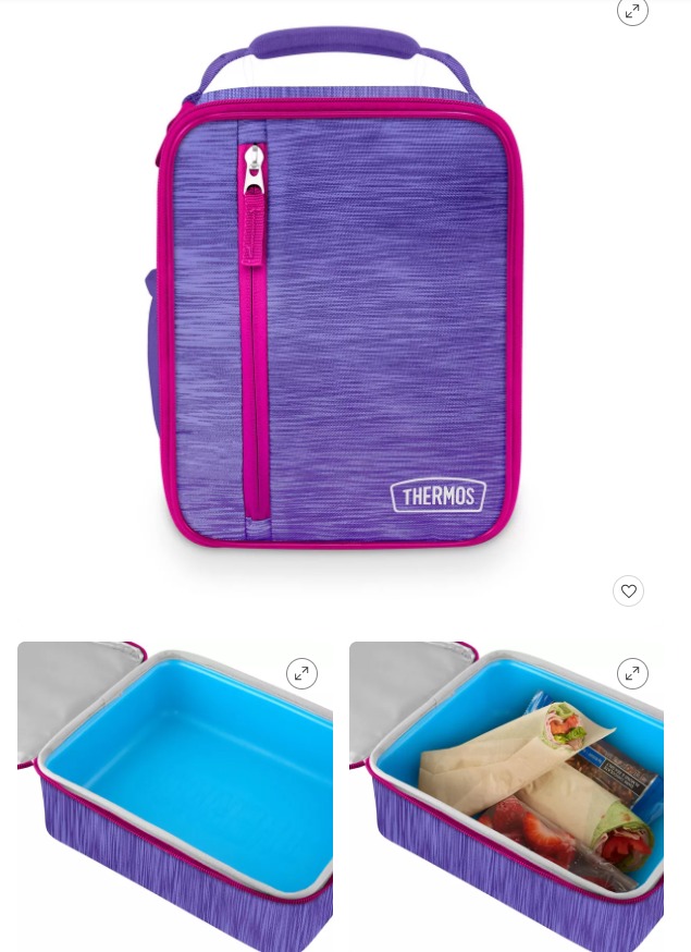 Thermos Lunchbox Lunch Bag Athleisure Upright Lavender NewUSA