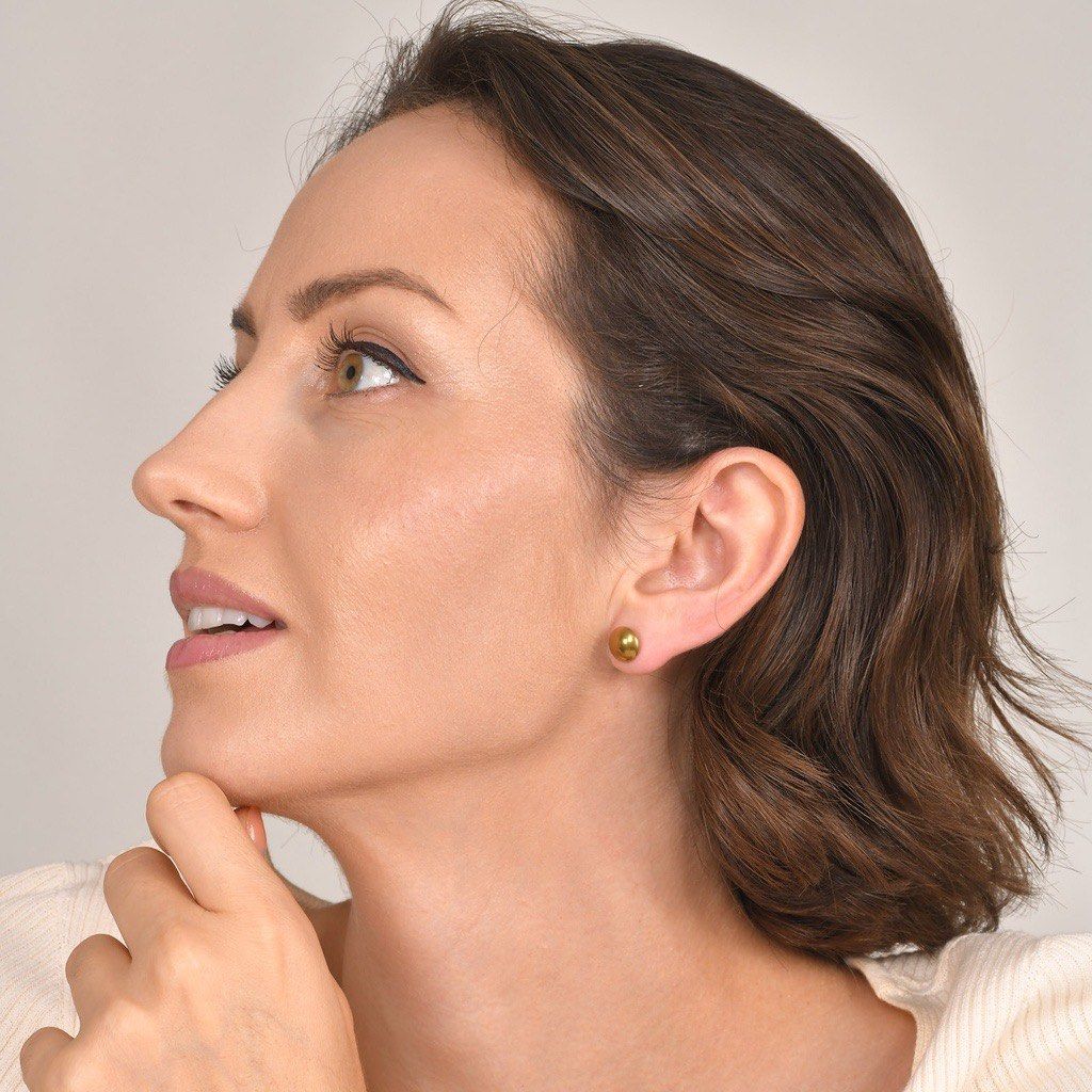 Thumbtack stud earrings best sale