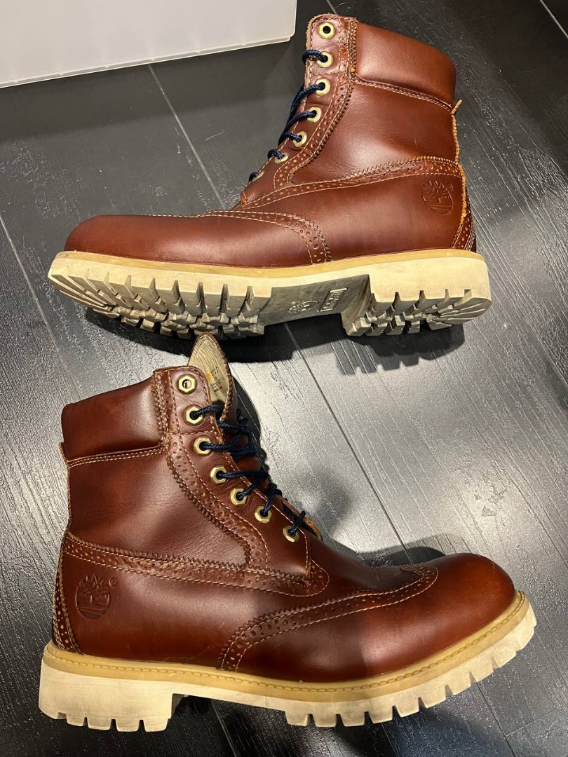 Timberland icon 6 brogue boot chestnut hot sale