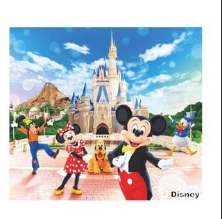Tokyo Disneyland 1 Day ticket passport