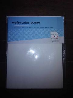 WATERCOLOR PAPER SKETCH PAD BRISTOL BOARD VELLUM 20x30 15x20 12x18