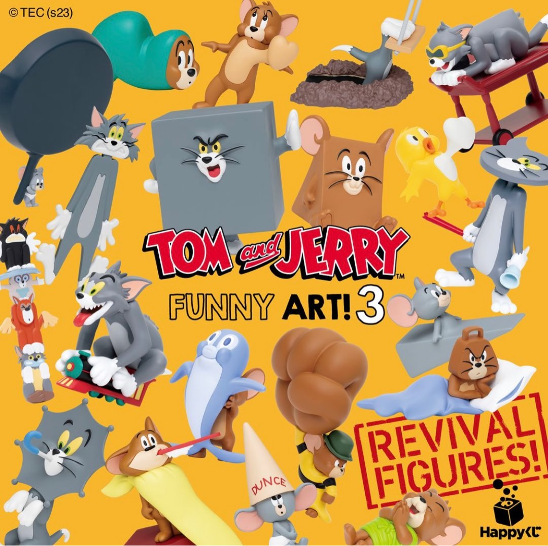 日版Tom and Jerry Funny Art 3 B賞26, 興趣及遊戲, 玩具& 遊戲類