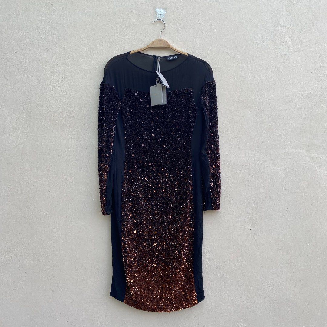 Coast gisella deals ombre sequin dress
