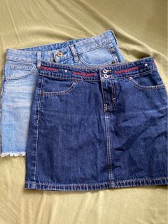 Tommy/uniqlo denim skirt S