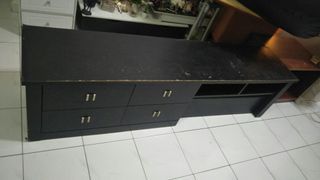 TV Cabinet Drawer Console Kabinet Television Storage