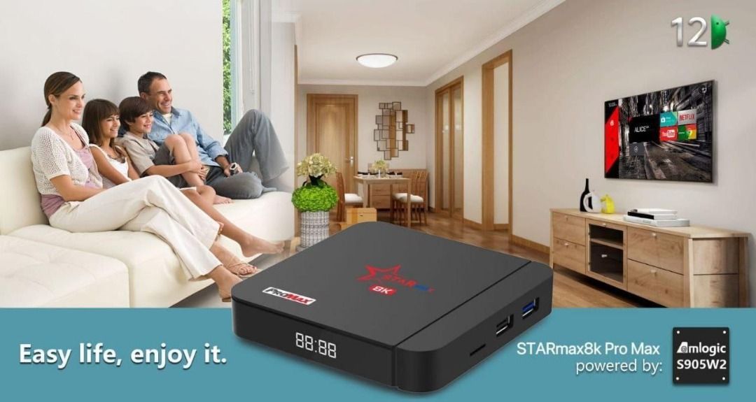 NO Lagging Android TV Box Android Box TV Setup Box Media Box TV Box 8GB RAM  128GB ROM, TV & Home Appliances, TV & Entertainment, Media Streamers & Hubs  on Carousell