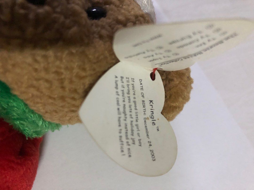 Kringle beanie baby deals