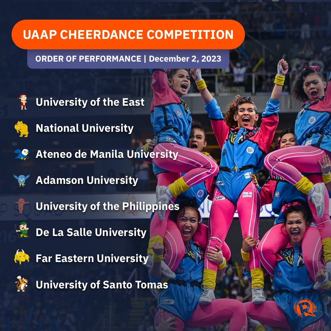 UAAP CHEERDANCE 2023, Looking For on Carousell