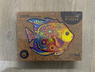 Unidragon Shining Fish Figured Wooden Puzzles