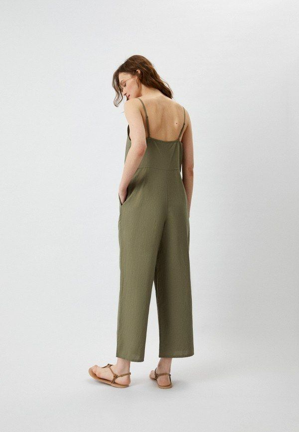 Uniqlo linen blend camisole jumpsuit, Women's Fashion, Dresses & Sets,  Jumpsuits on Carousell