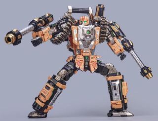 <Urgent Preorder> NBK, NB232 K-SR04 Gatling gun (Yellow version), Transformers
