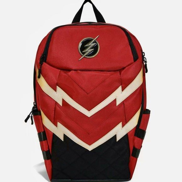 USA Marvel DC Comics The Flash Built-Up Backpack Bag, Men's Fashion ...