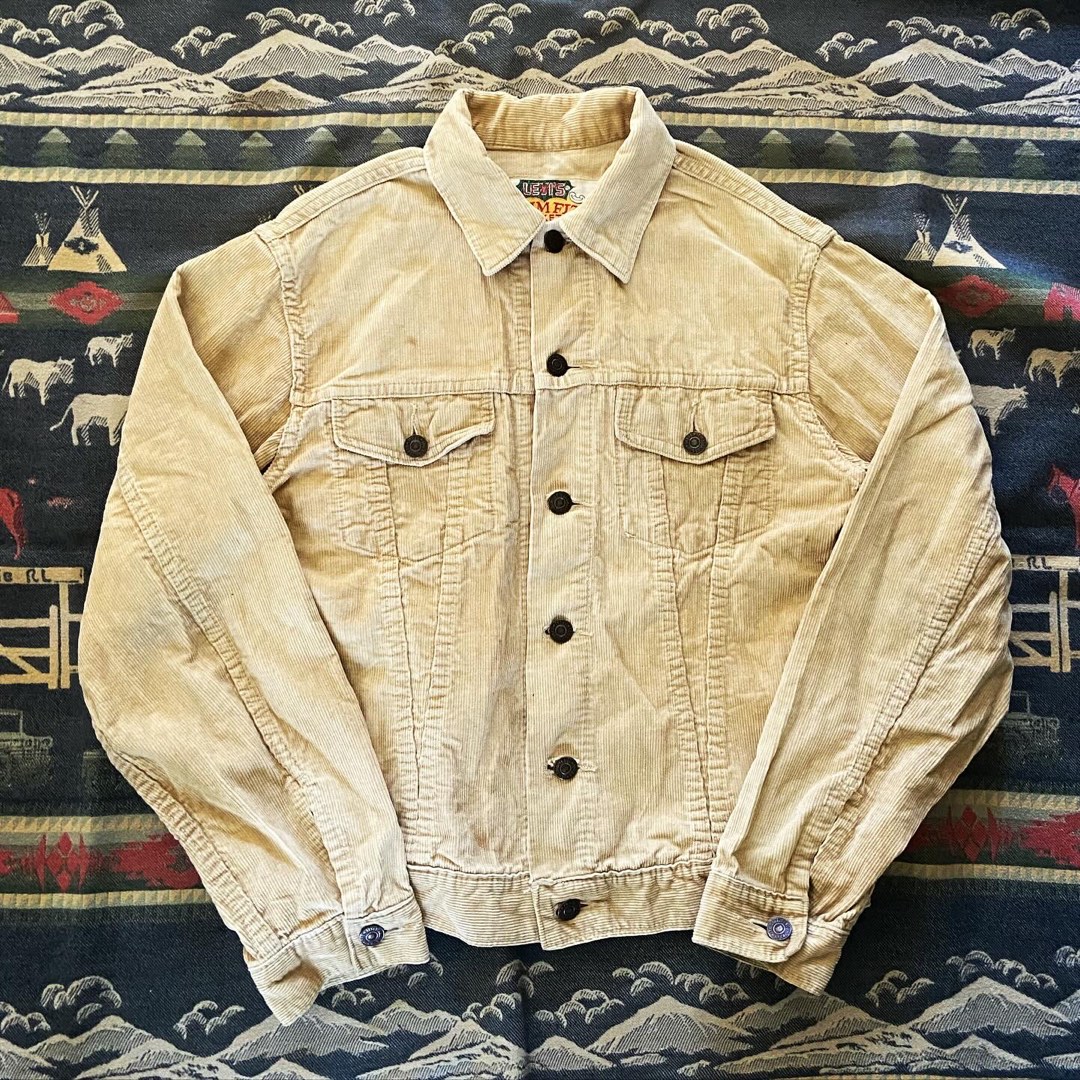 Vintage levis corduroy jacket hotsell