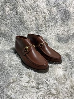 Vintage Gucci Horsebit Leather Loafers Womens