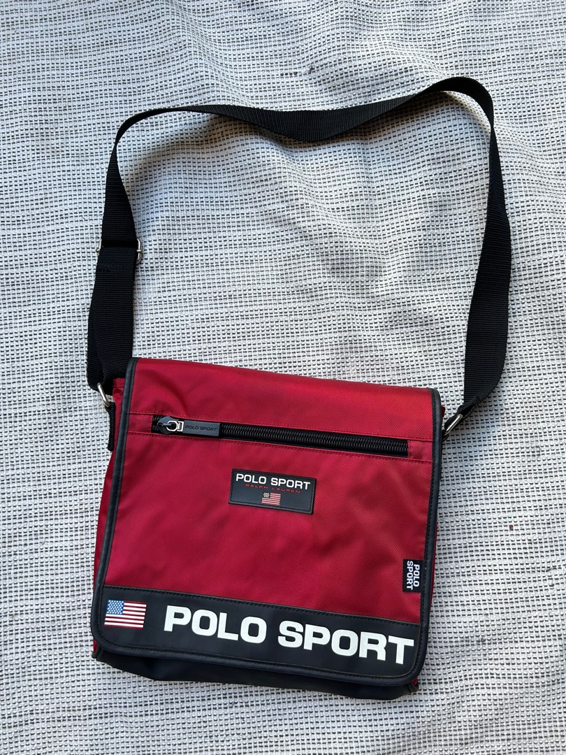 Vintage Polo Sport Ralph Lauren Sling Bag, Men's Fashion, Bags, Sling