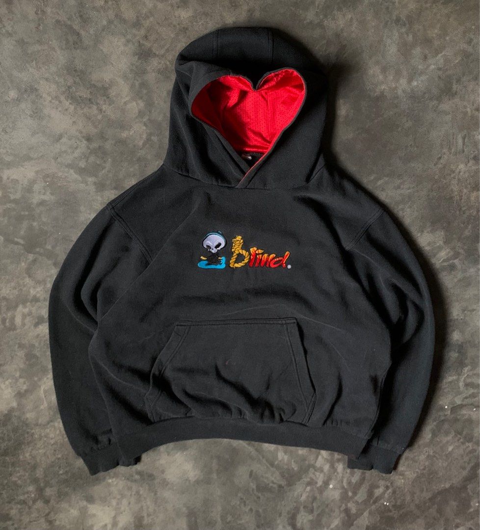 Vintage blind hoodie top
